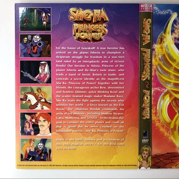 The Best of She-Ra Princess of Power (DVD, 2006, 2-Disc Set) Retro 80s - Picture 5 of 7